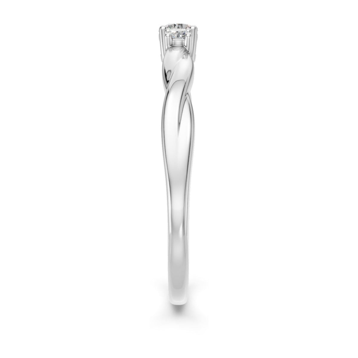3-Stone Kordel 0,20 ct. - BREEDIA