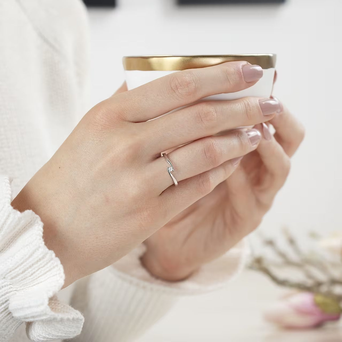 Partnerringe Magic 0,05 ct.