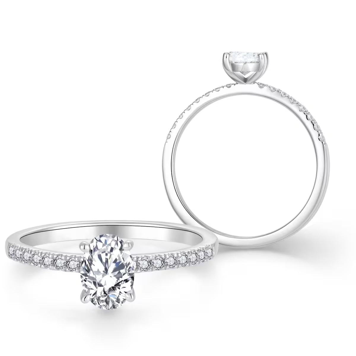 Oval Pavé 1,74 ct.