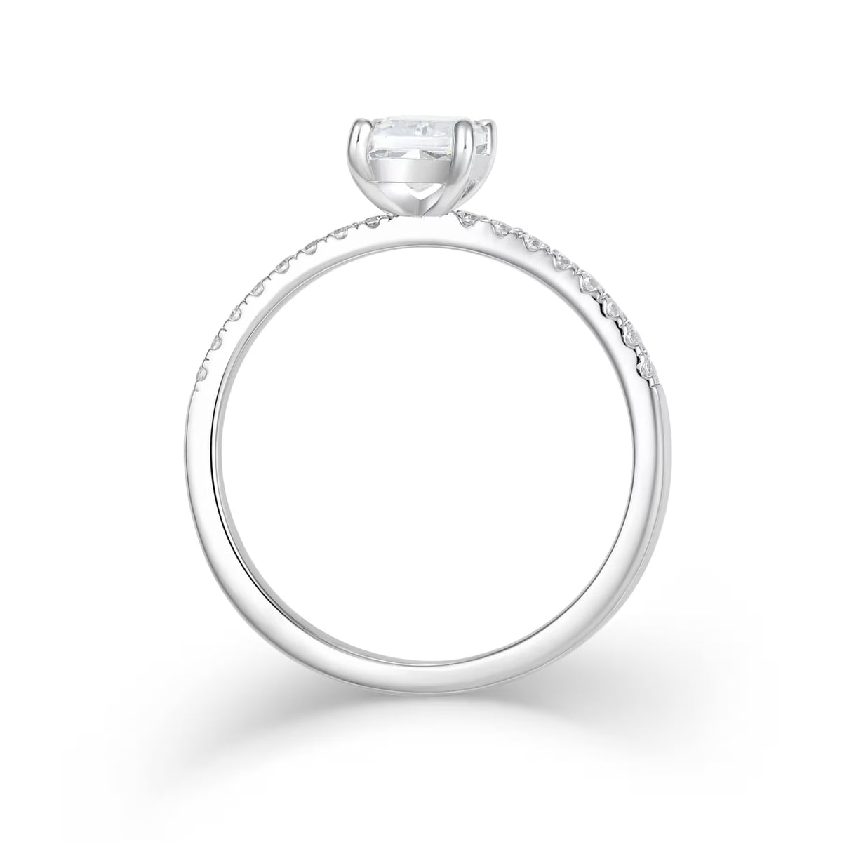 Emerald Pavé 1,16 ct. mit Labordiamant