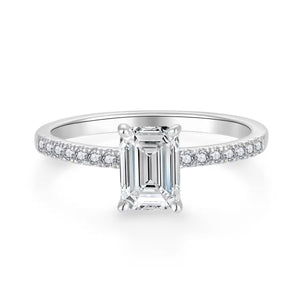 Emerald Pavé  1,16 ct. mit Labordiamant
