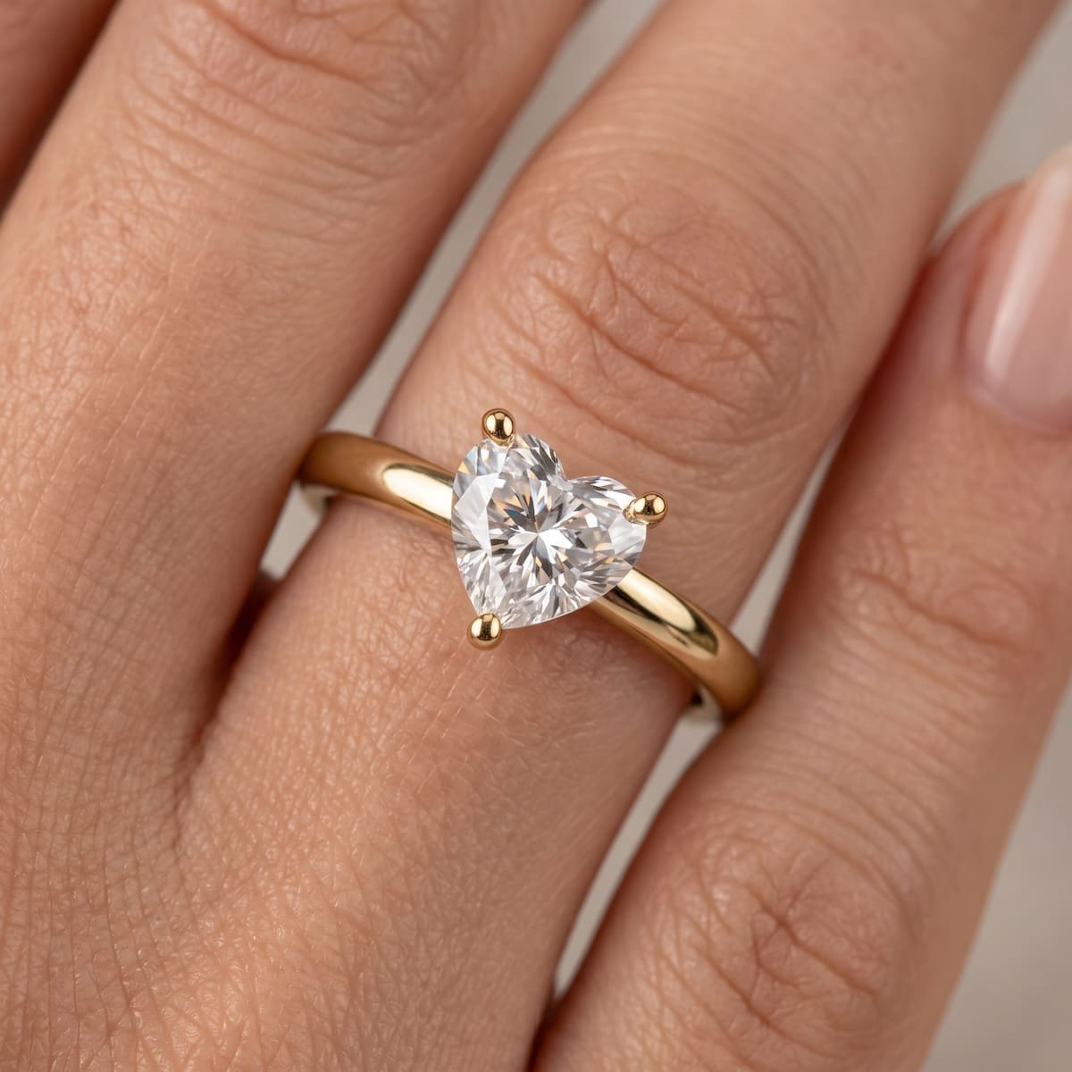 Klassik Heart 1,00 ct. - BREEDIA